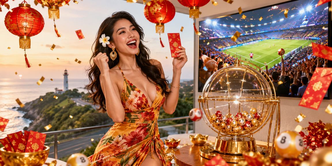 Không khí lễ hội tại Vũng Tàu, người dùng kiểm tra kết quả trúng thưởng trên điện thoại